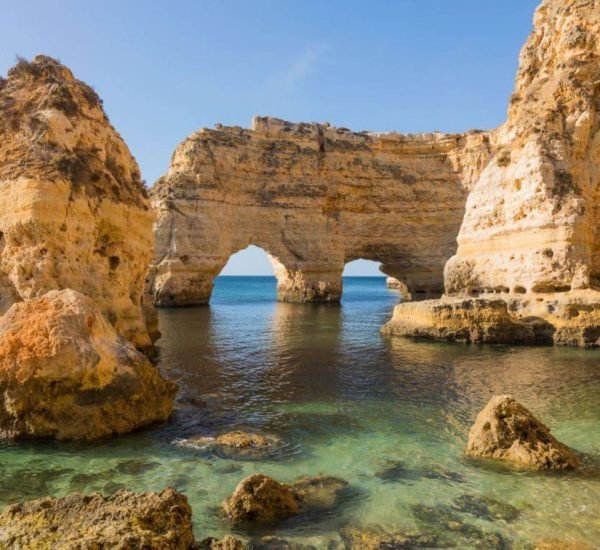 Rocha do do elefante, Praia da Marinha